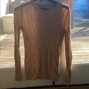 Tan banana republic sweater. XS